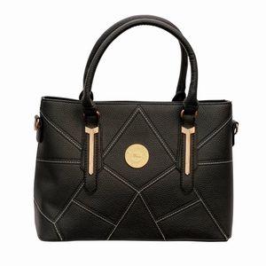 Ari Top Handle Tote - Black